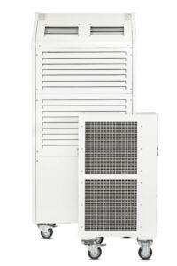 MCSe14.6 water cooled split air conditioner with heat exchanger picture on white background